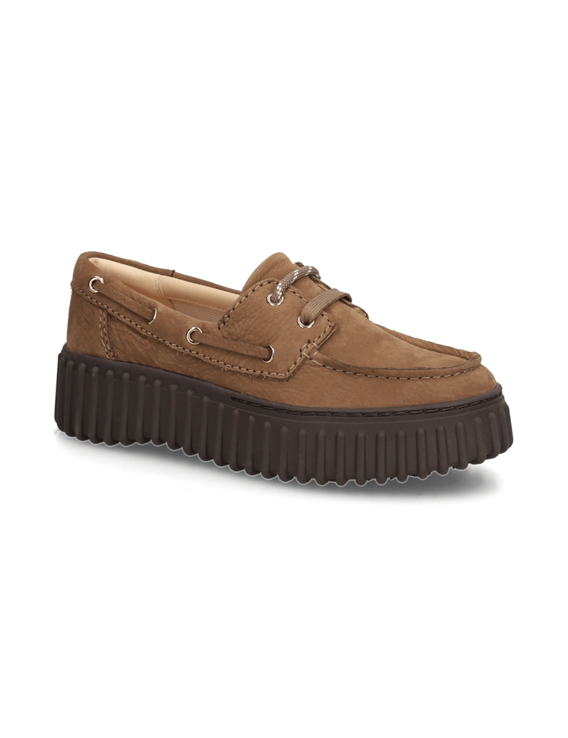 Clarks-W-Torhill-Boat-hnedá