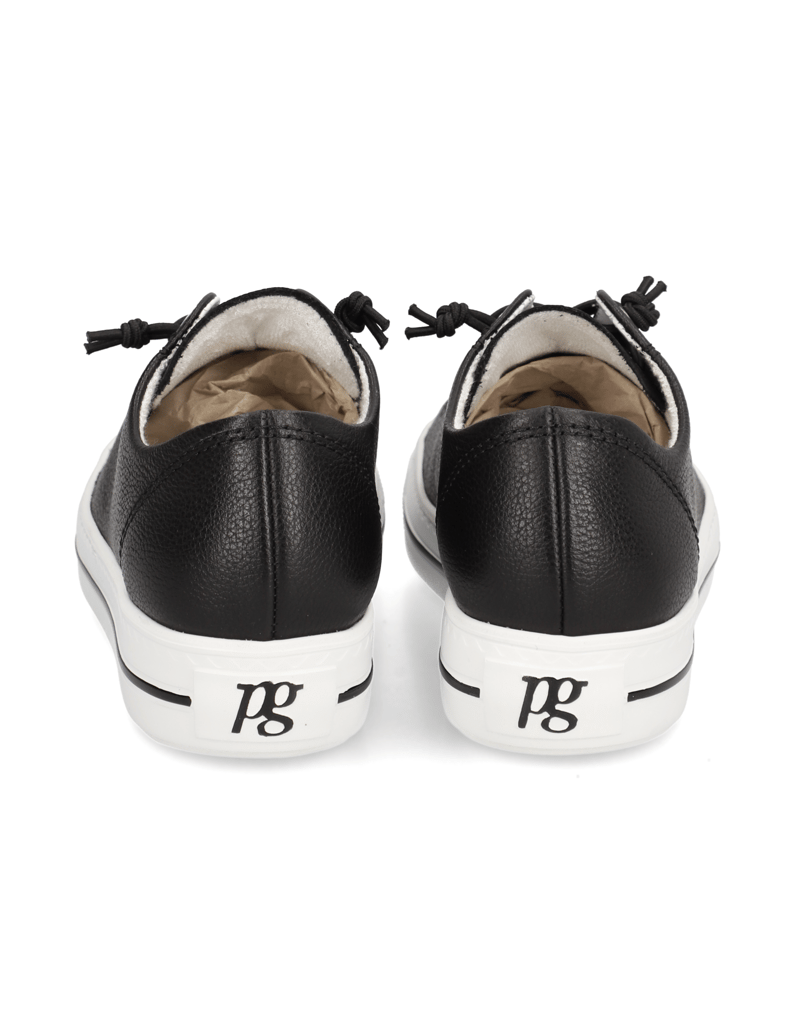 PAUL-GREEN-Glattleder-Sneaker-schwarz
