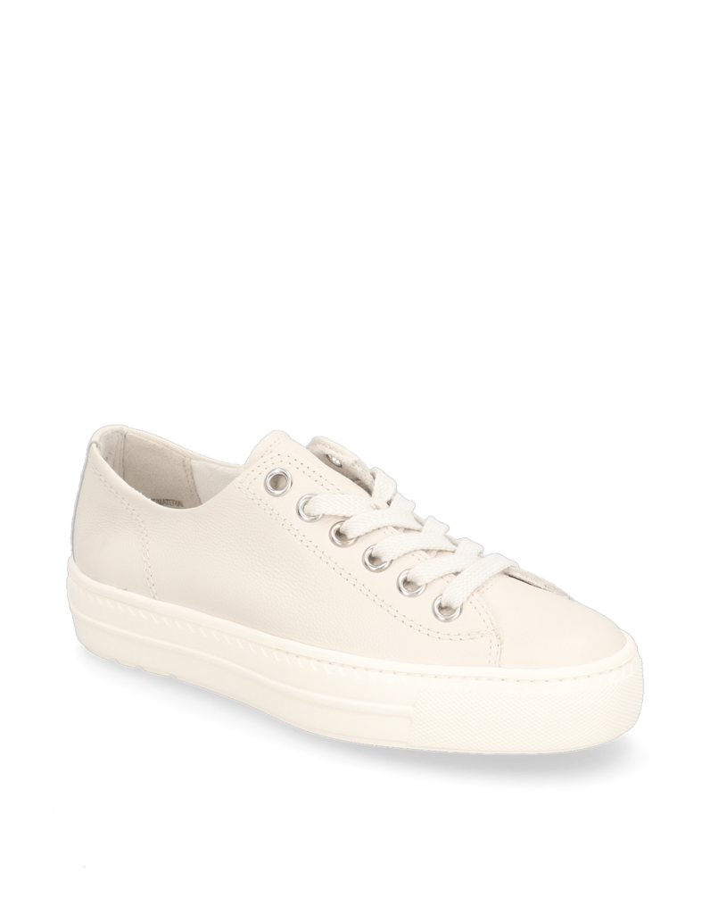 PAUL-GREEN-Glattleder-Sneaker-beige