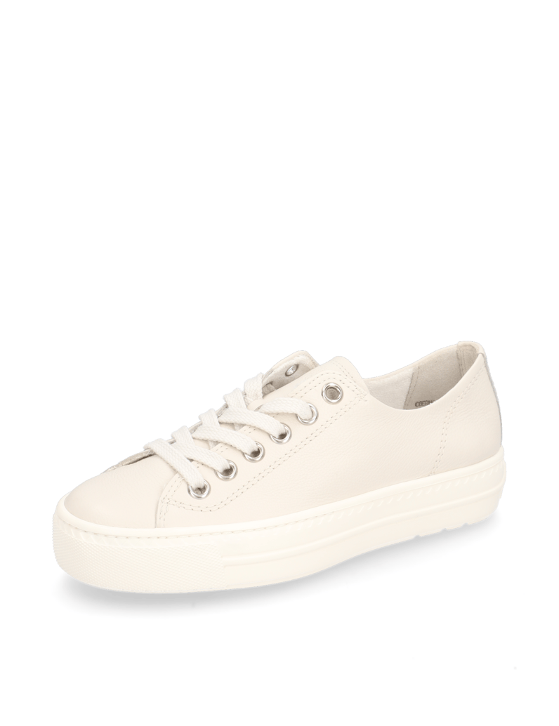 PAUL-GREEN-Glattleder-Sneaker-beige