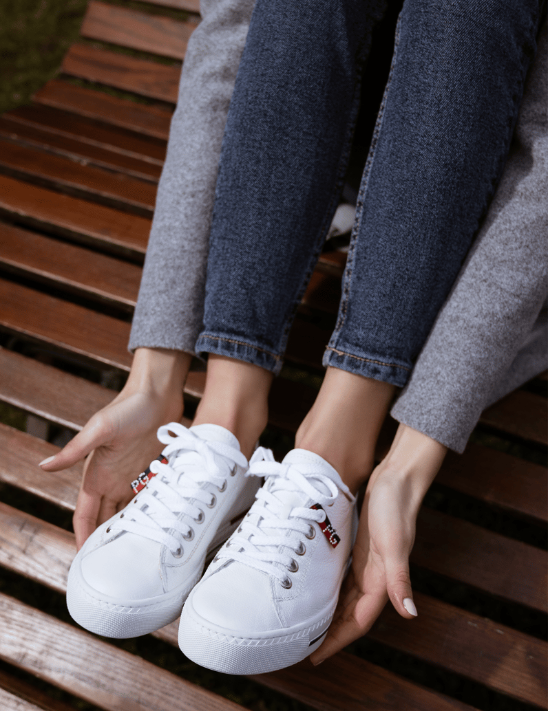 PAUL-GREEN-Glattleder-Sneaker