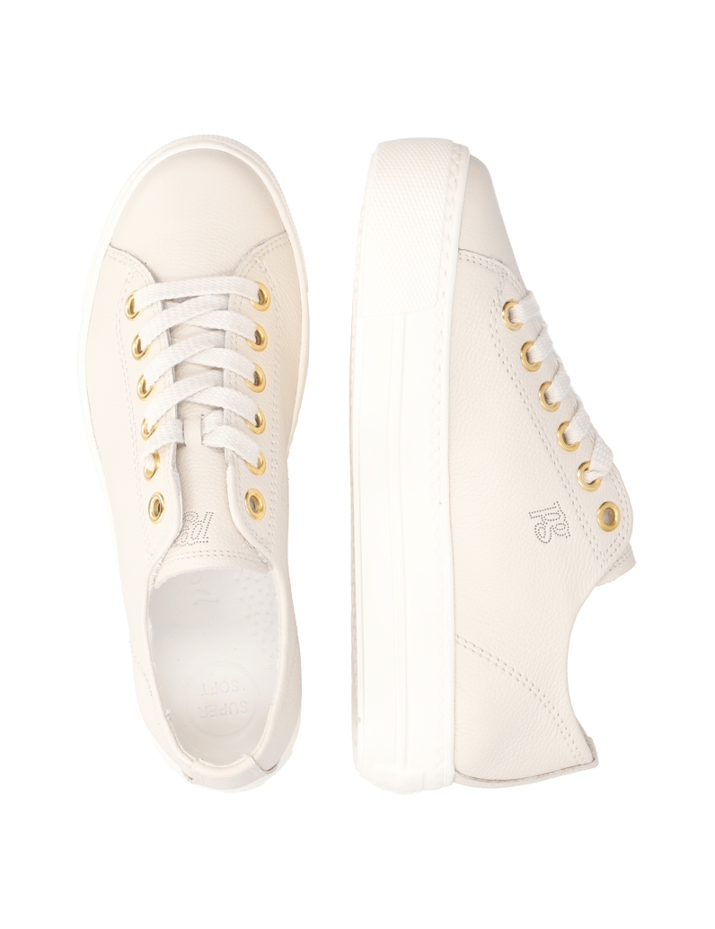 PAUL-GREEN-Glattleder-Sneaker-weiss