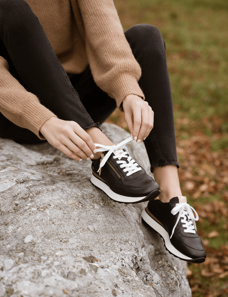 PAUL-GREEN-Glattleder-Sneaker