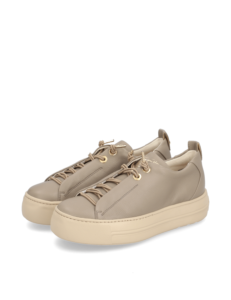 PAUL-GREEN-hladká-koža-tenisky-biela