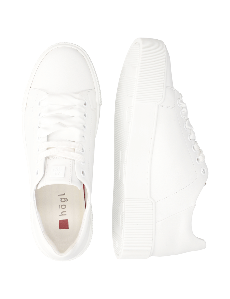 Högl-Glattleder-Sneaker-biela