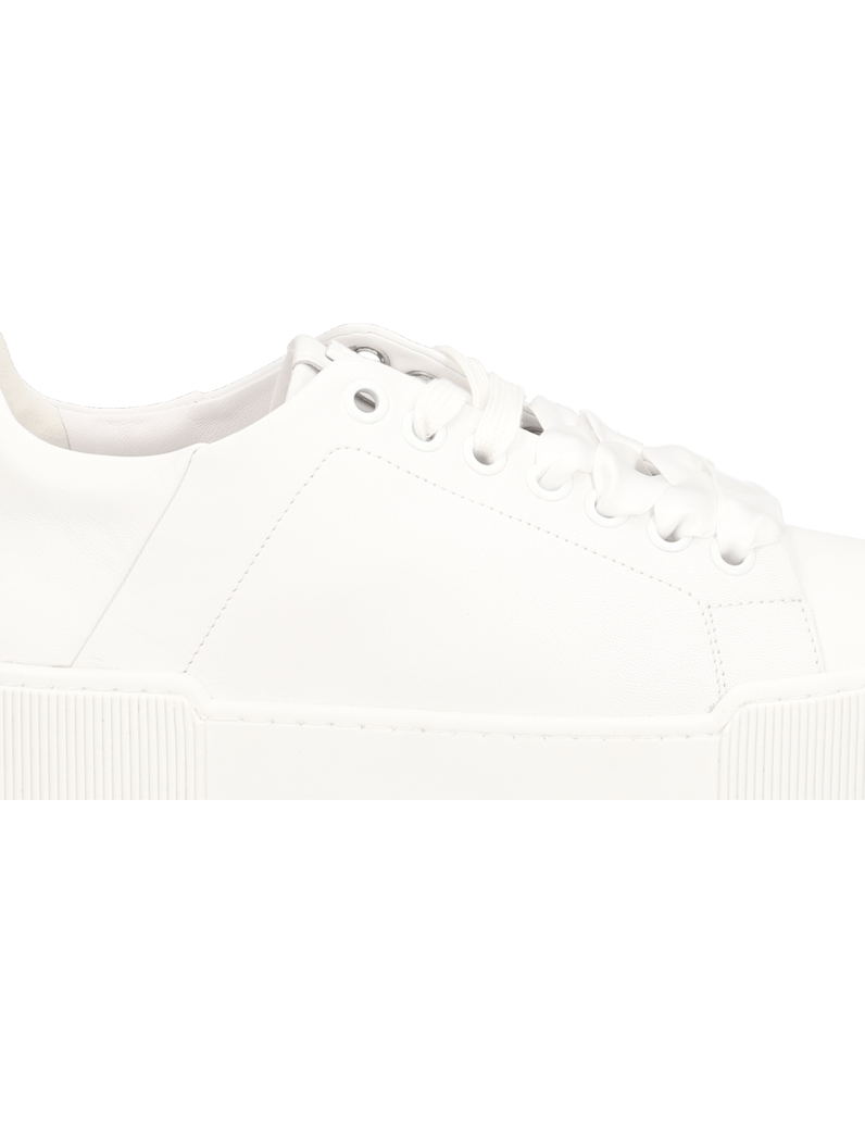 Högl-Glattleder-Sneaker-biela