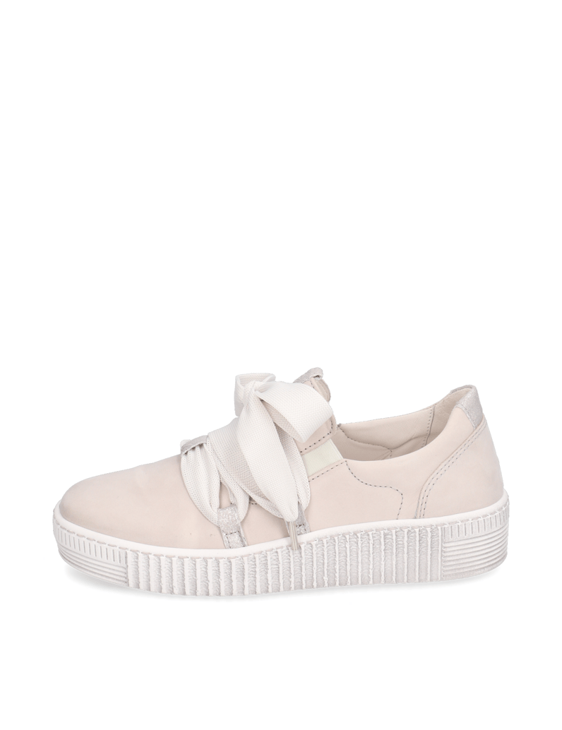 Gabor-Nubukleder-Sneaker-weiss