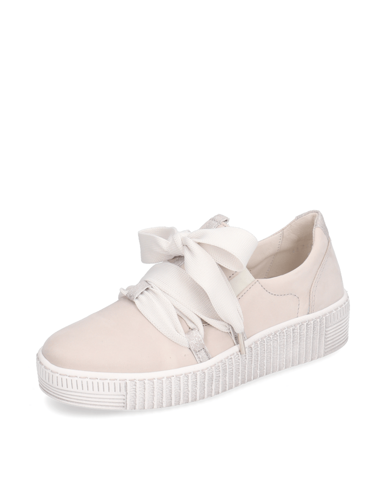 Gabor-Nubukleder-Sneaker-weiss