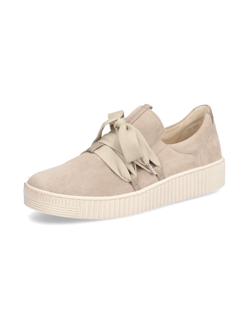 Gabor-semiš-usnje-sneakerji-bela