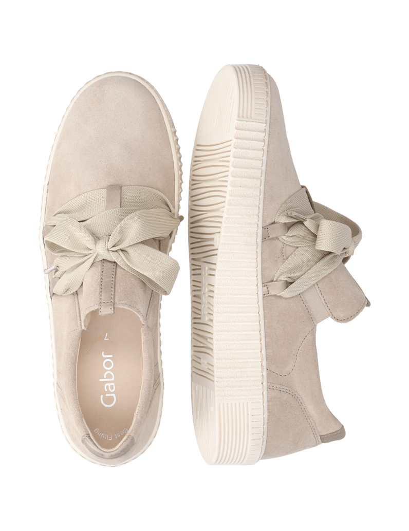 Gabor-semiš-usnje-sneakerji-bela