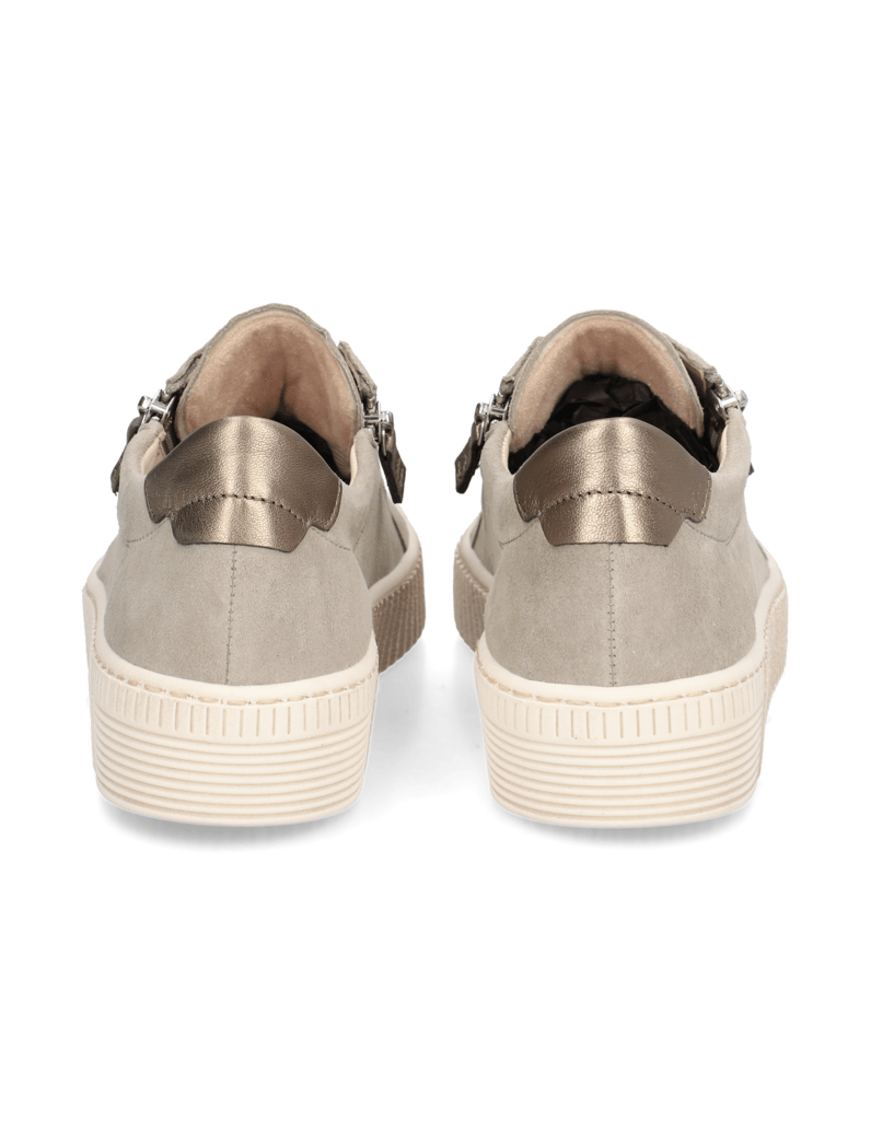 Gabor-Veloursleder-Sneaker-oliv