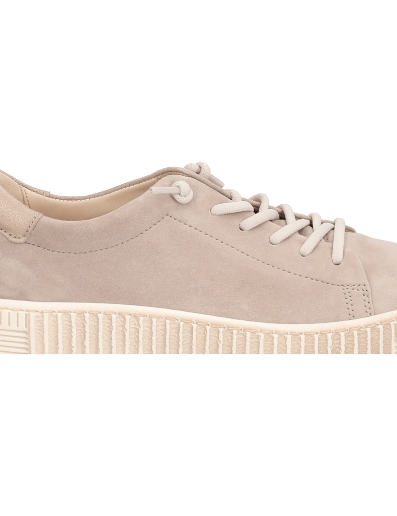 Gabor-Veloursleder-Sneaker-weiss