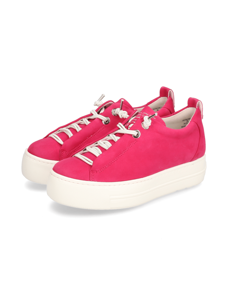 PAUL-GREEN-Nubukleder-Sneaker-biela