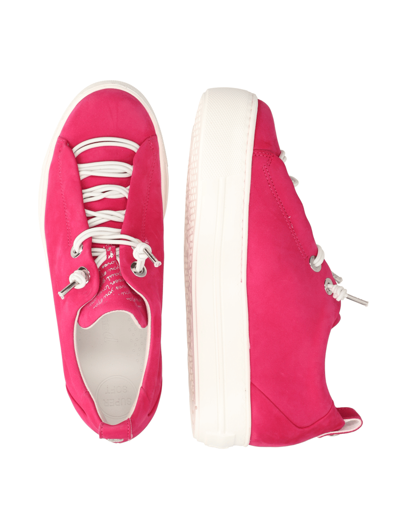 PAUL-GREEN-Nubukleder-Sneaker-biela