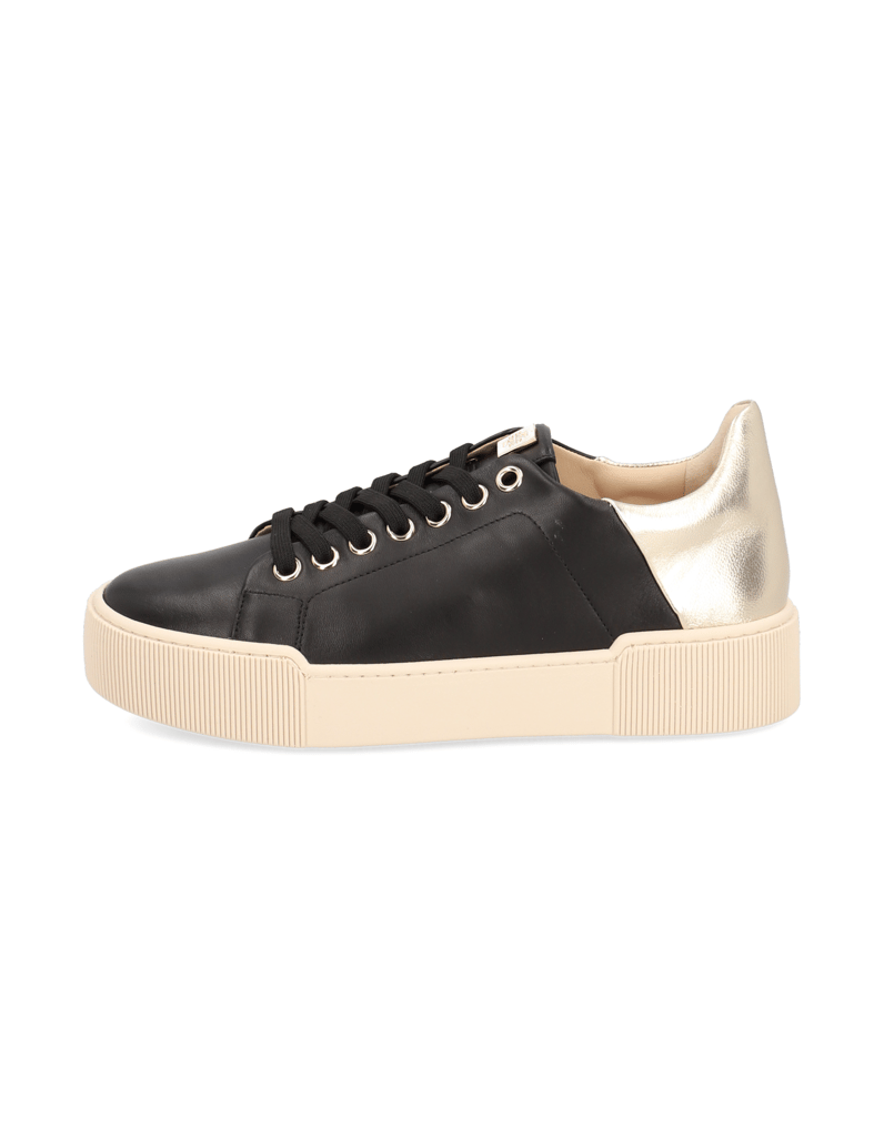Högl-Glattleder-Sneaker-schwarz