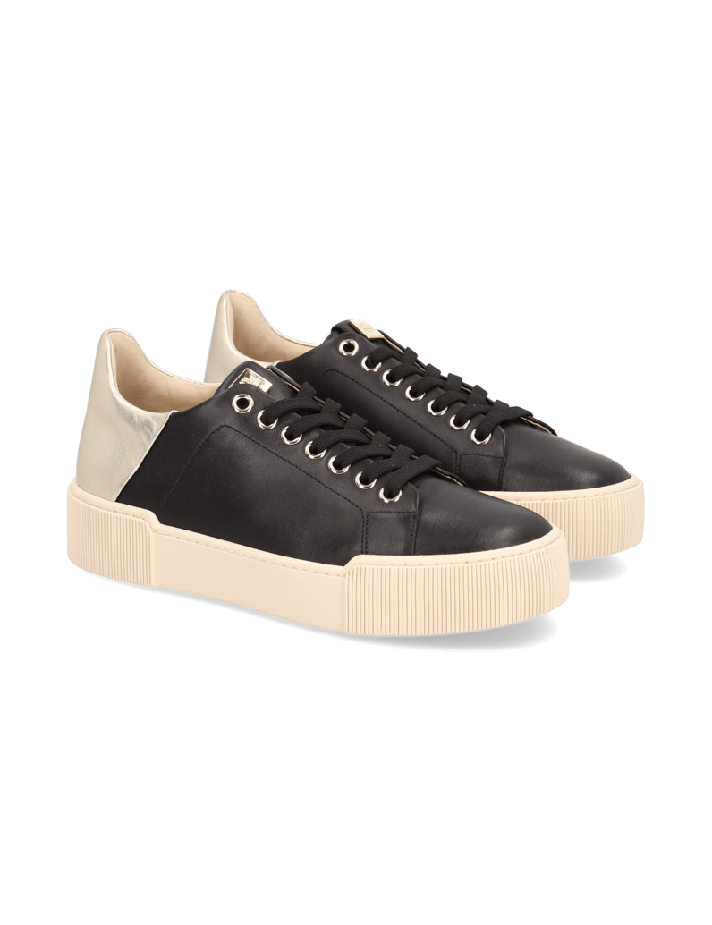 Högl-Glattleder-Sneaker-schwarz