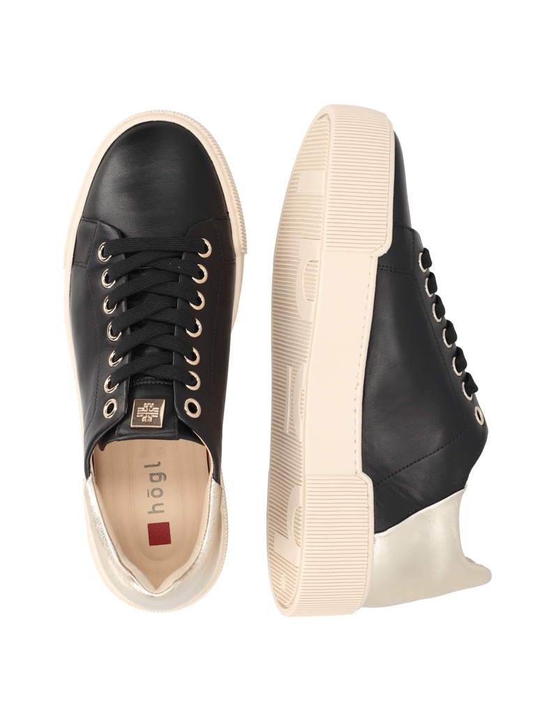 Högl-Glattleder-Sneaker-schwarz