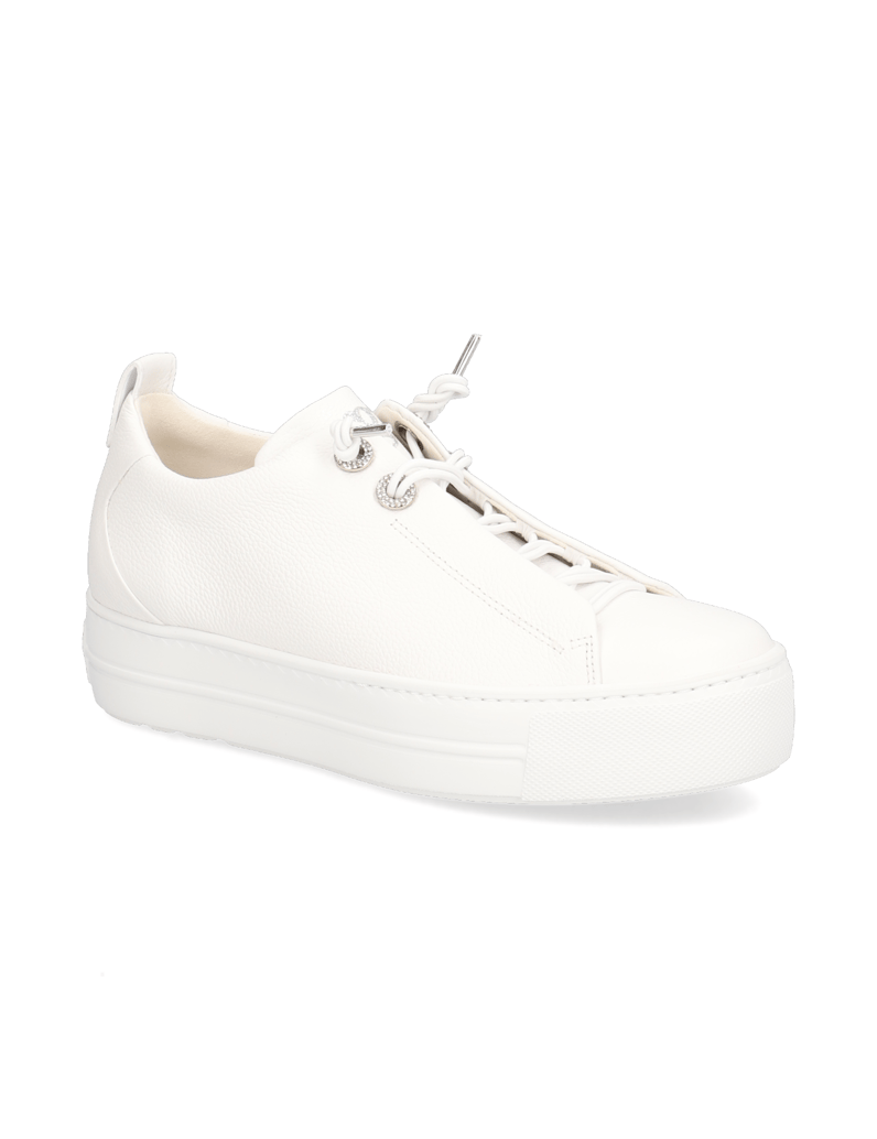 PAUL-GREEN-Glattleder-Sneaker-weiss