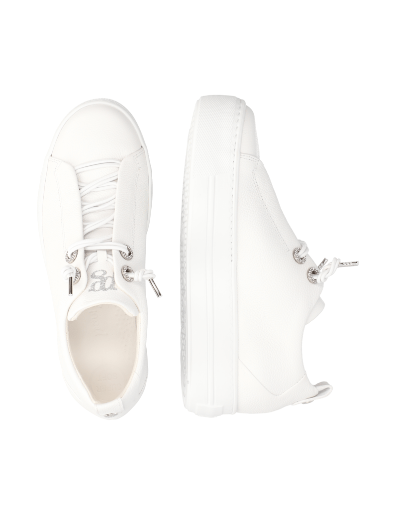 PAUL-GREEN-Glattleder-Sneaker-weiss