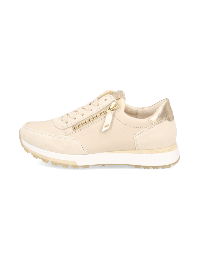 PAUL-GREEN-Lederkombination-Sneaker-beige