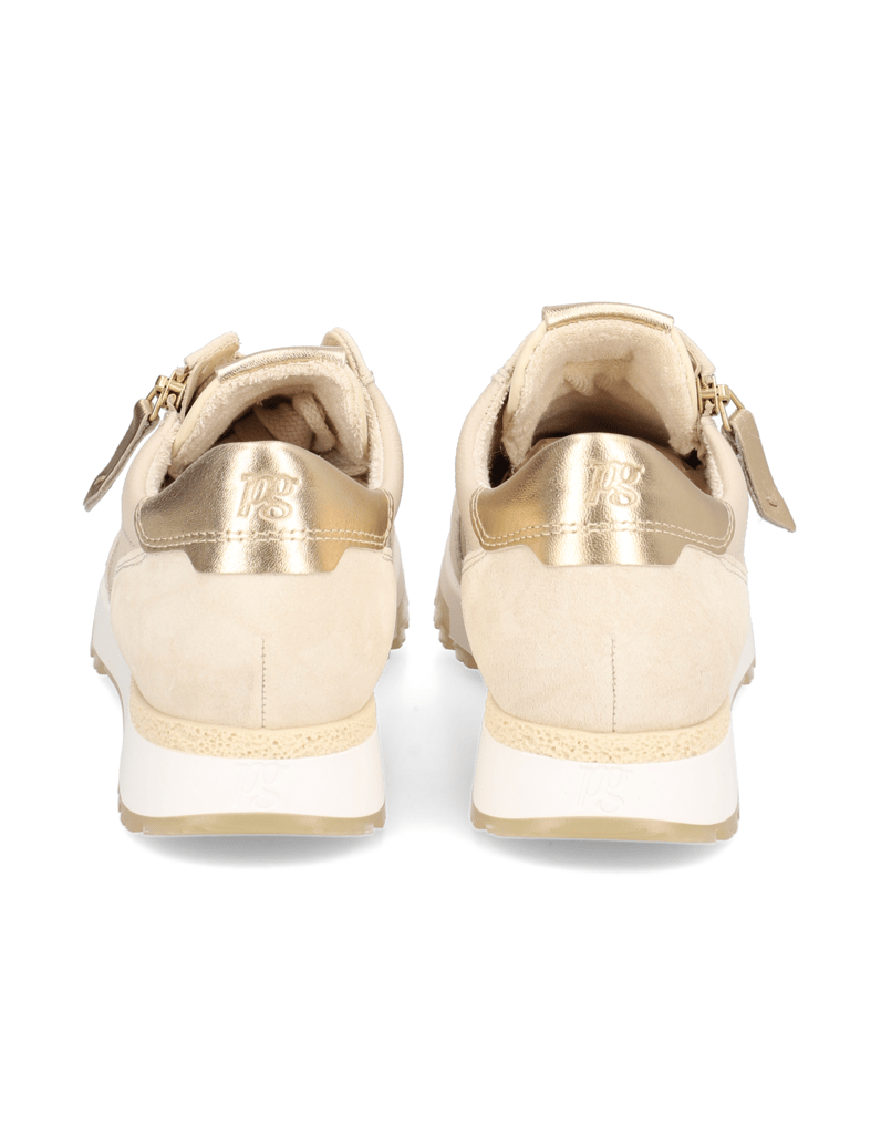 PAUL-GREEN-Lederkombination-Sneaker-beige