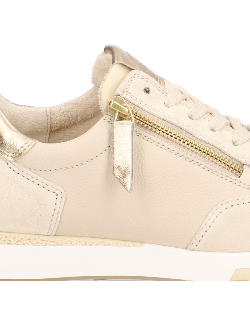 PAUL-GREEN-Lederkombination-Sneaker-beige