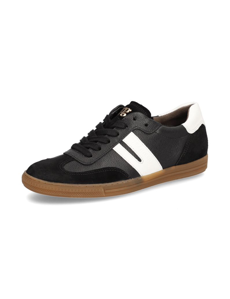 PAUL-GREEN-Lederkombination-Sneaker-weiss