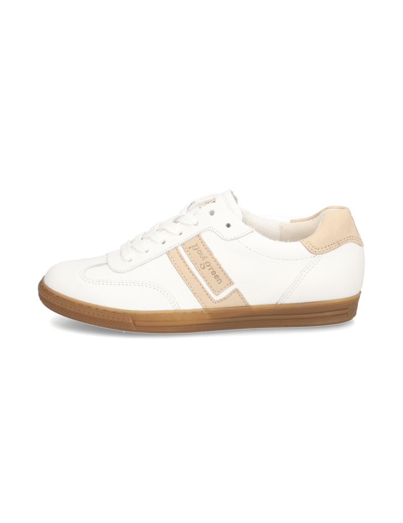 PAUL-GREEN-Lederkombination-Sneaker-weiss