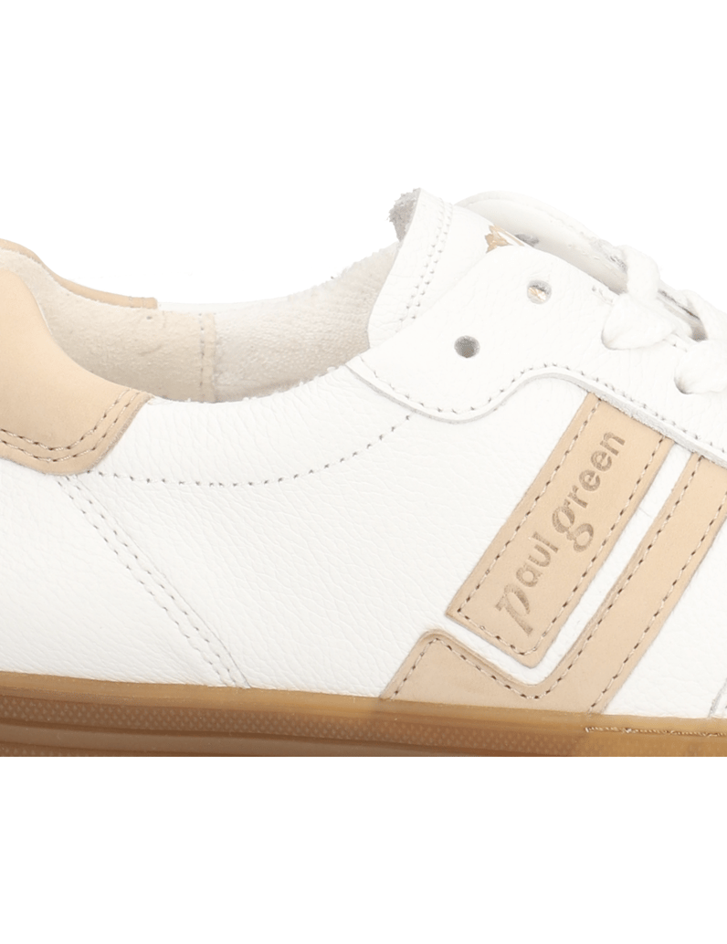 PAUL-GREEN-Lederkombination-Sneaker-weiss