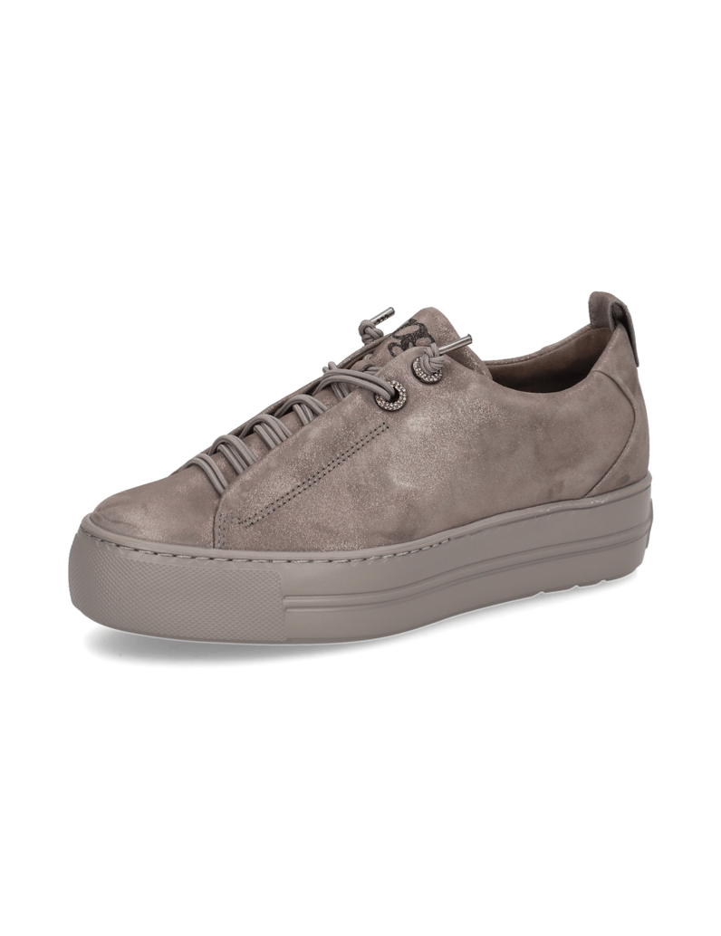 PAUL-GREEN-Veloursleder-Sneaker-silber