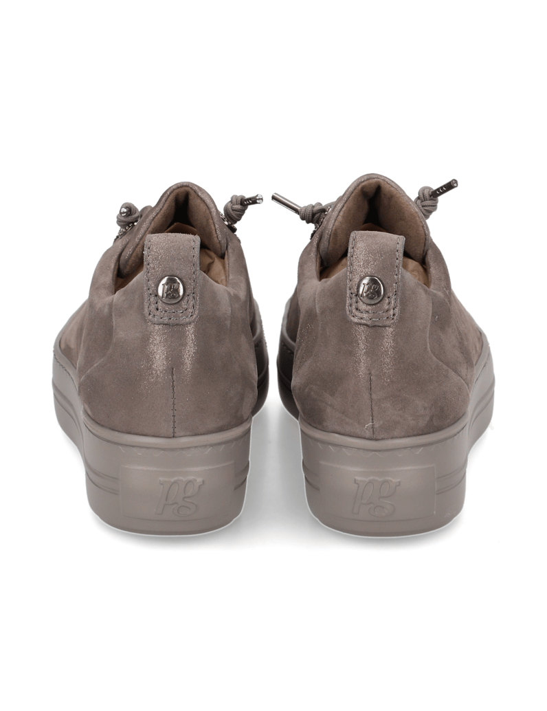 PAUL-GREEN-Veloursleder-Sneaker-silber