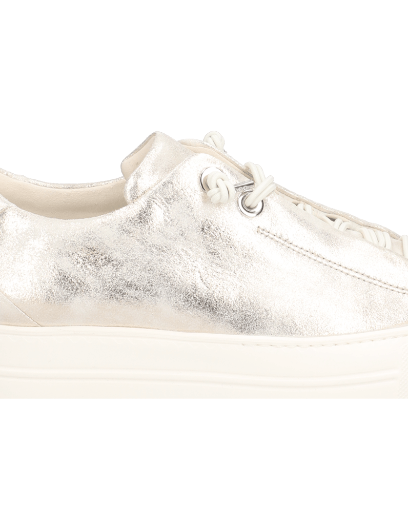 PAUL-GREEN-Nubukleder-Sneaker-silber