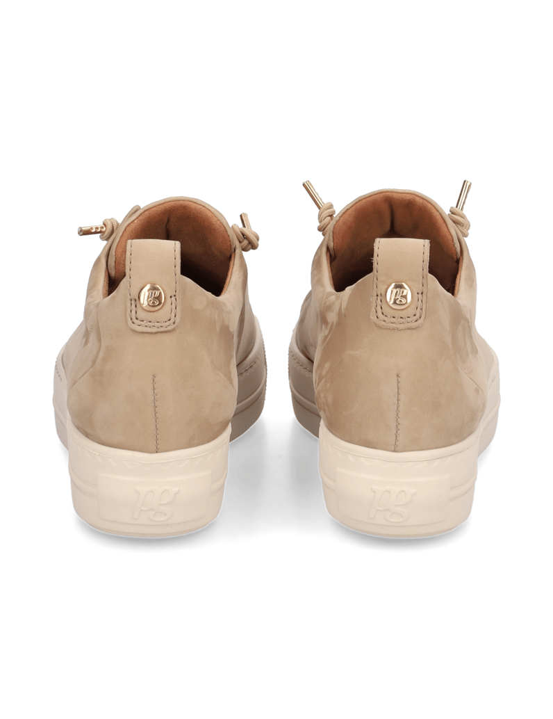 PAUL-GREEN-Nubukleder-Sneaker-silber
