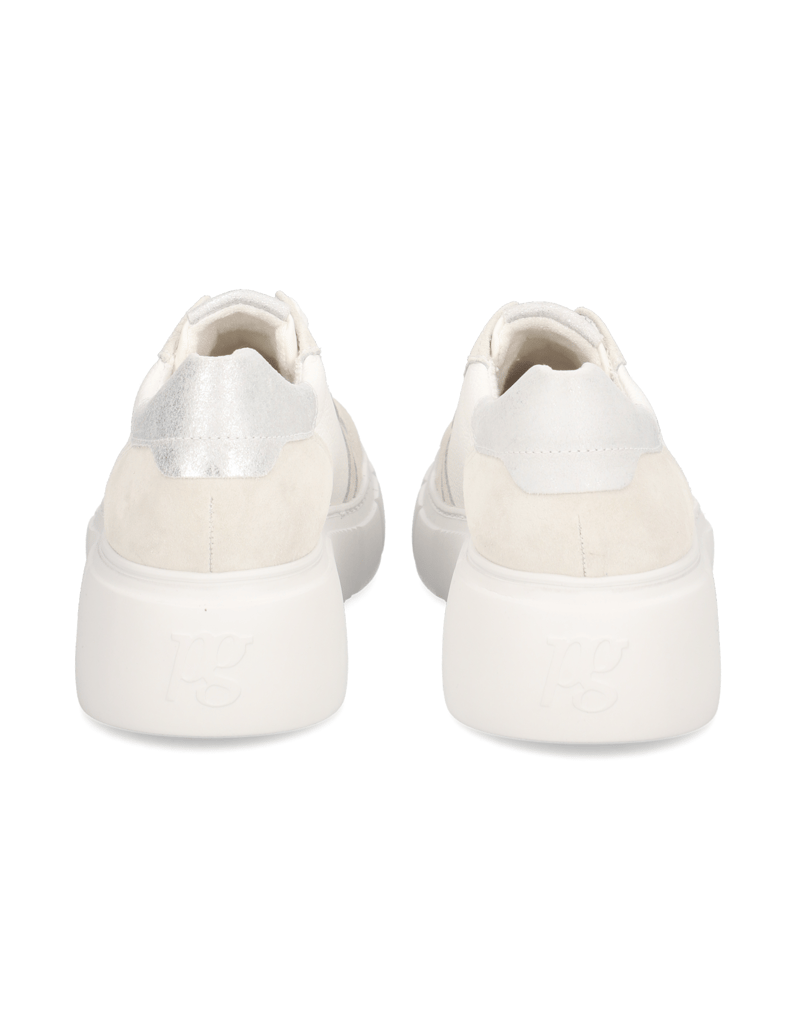 PAUL-GREEN-kombinácia-s-kožou-tenisky-biela