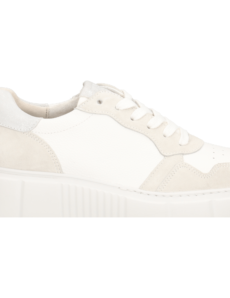 PAUL-GREEN-kombinácia-s-kožou-tenisky-biela