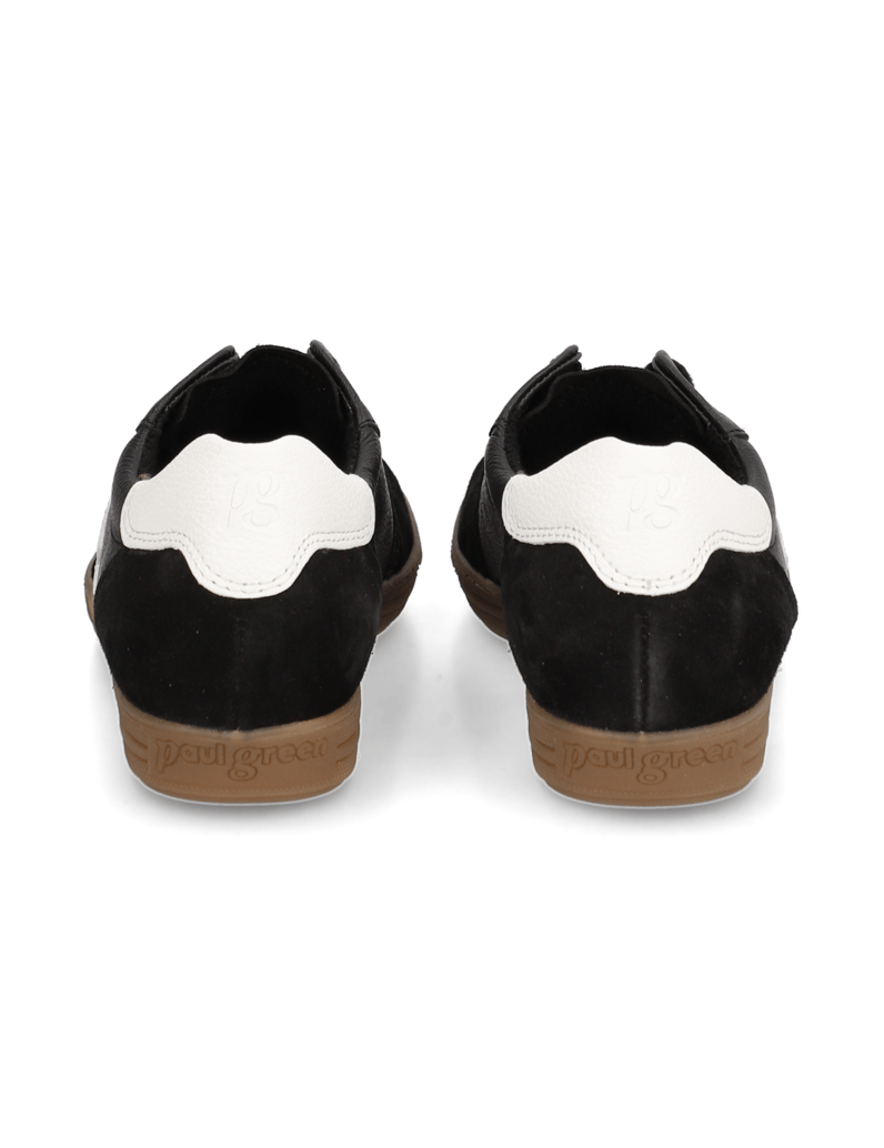 PAUL-GREEN-kombinacija-usnja-superge-črna
