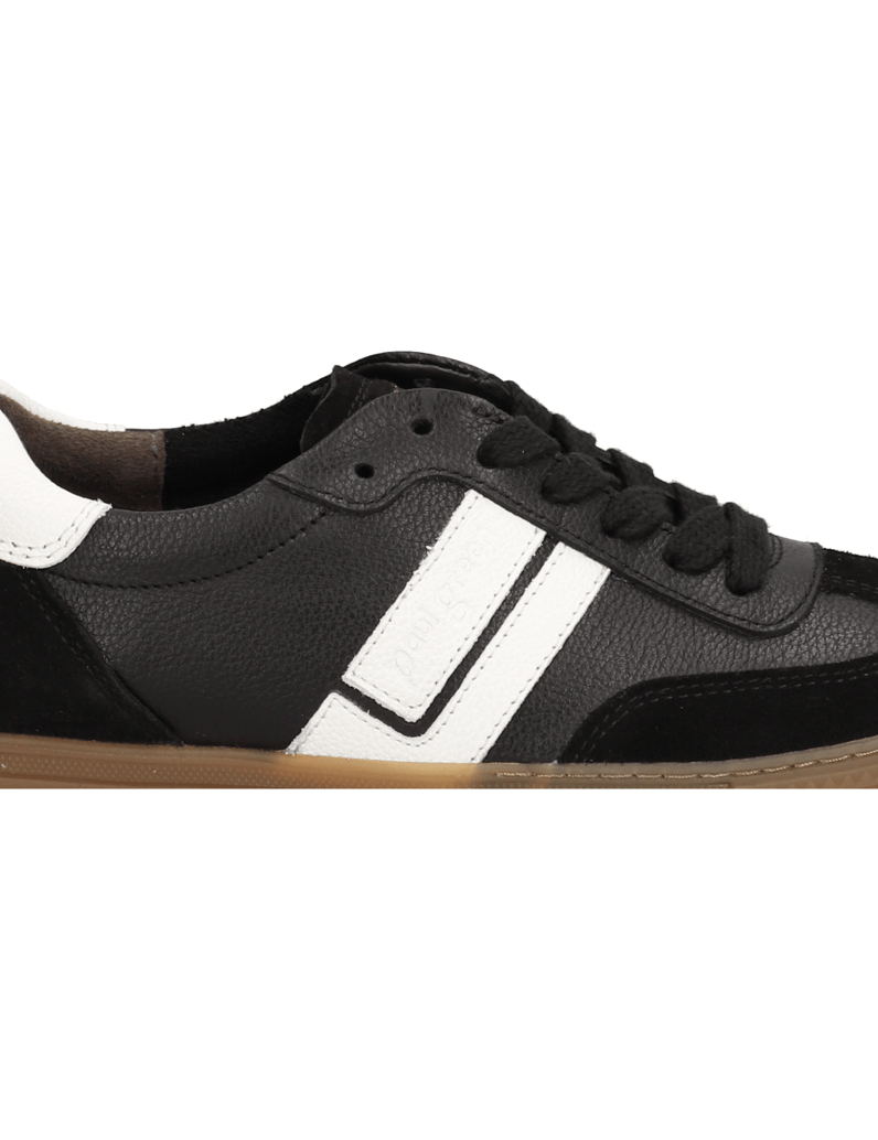 PAUL-GREEN-kombinacija-usnja-superge-črna