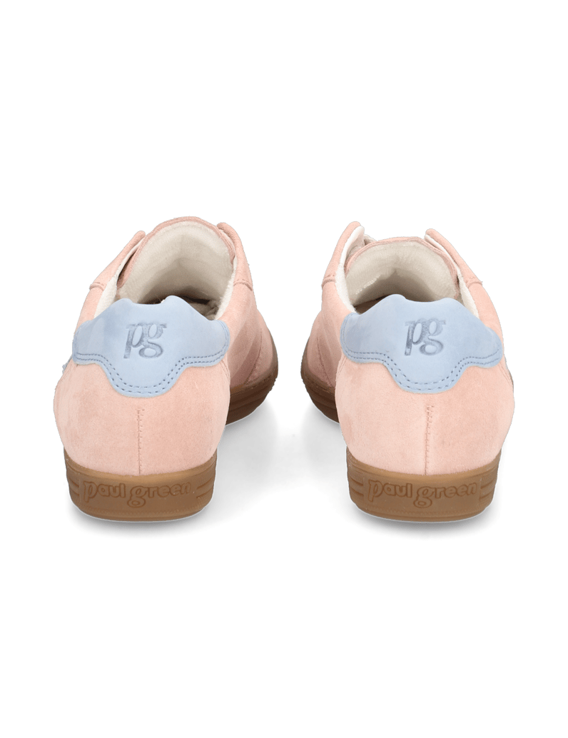 PAUL-GREEN-velúr-tenisky-ružová