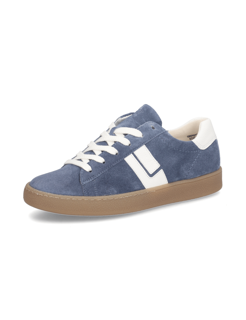 PAUL-GREEN-Veloursleder-Sneaker-blau