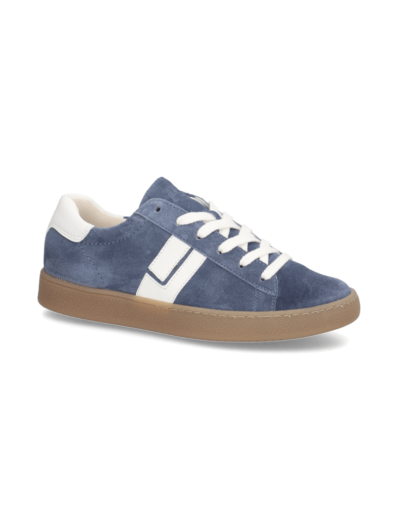 PAUL-GREEN-Veloursleder-Sneaker-blau