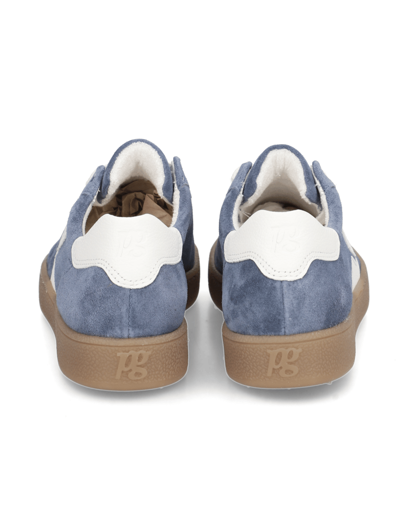 PAUL-GREEN-Veloursleder-Sneaker-blau