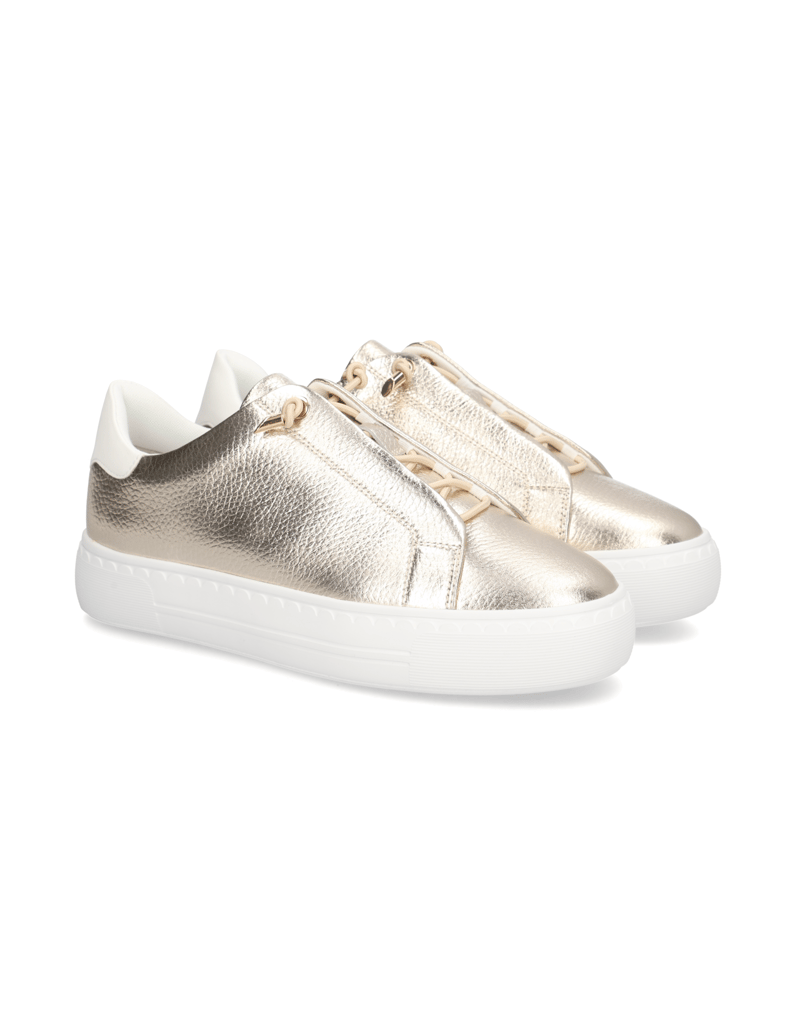 POE-hladká-kůže-tenisky-zlatá