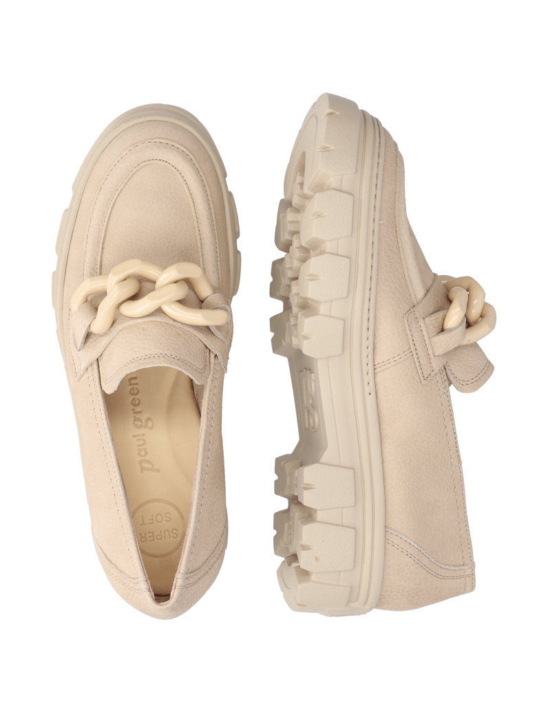 PAUL-GREEN-Nubukleder-Slipper-klassisch