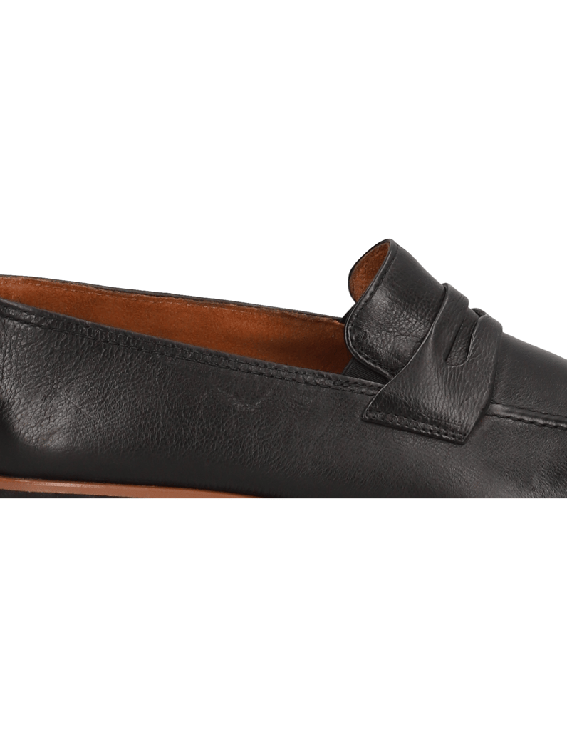 PAUL-GREEN-Glattleder-Slipper-schwarz