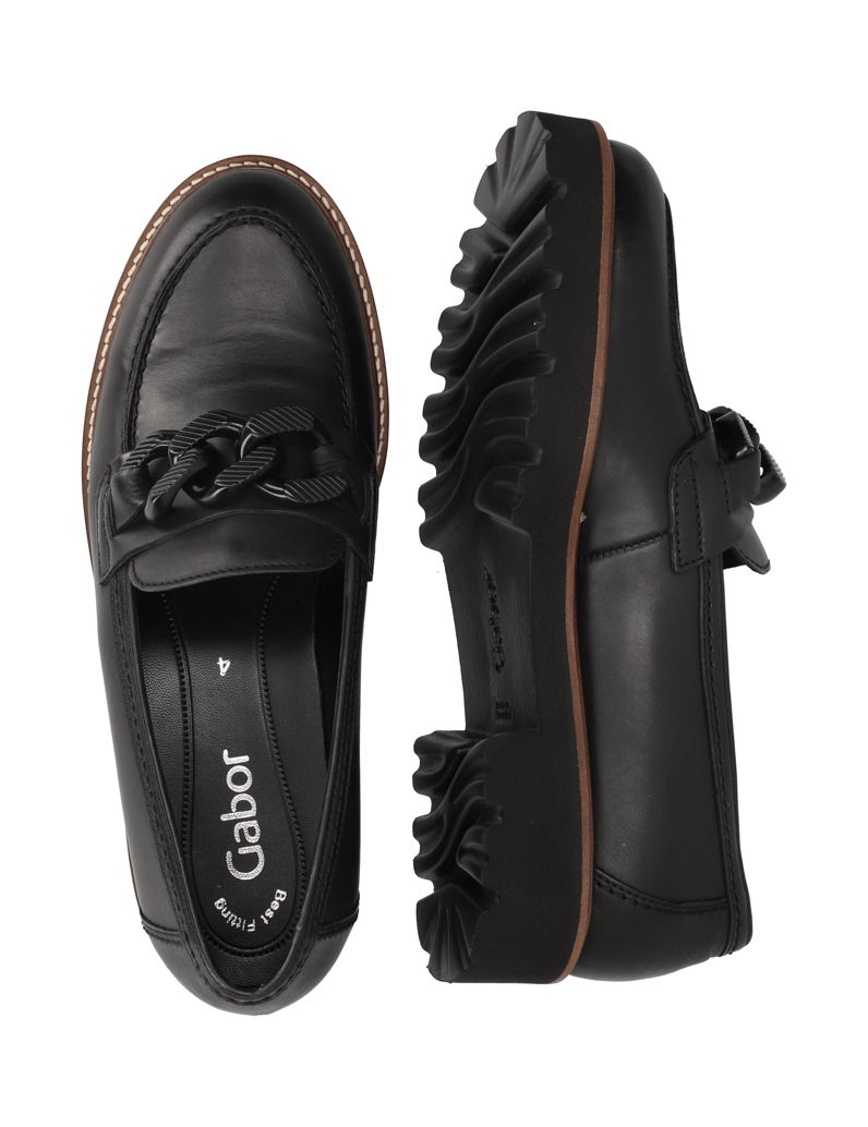 Gabor-Glattleder-Slipper