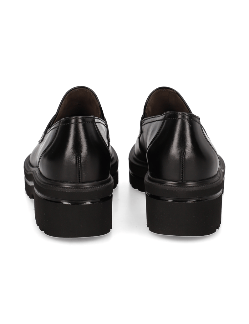 PAUL-GREEN-Glattleder-Slipper-schwarz