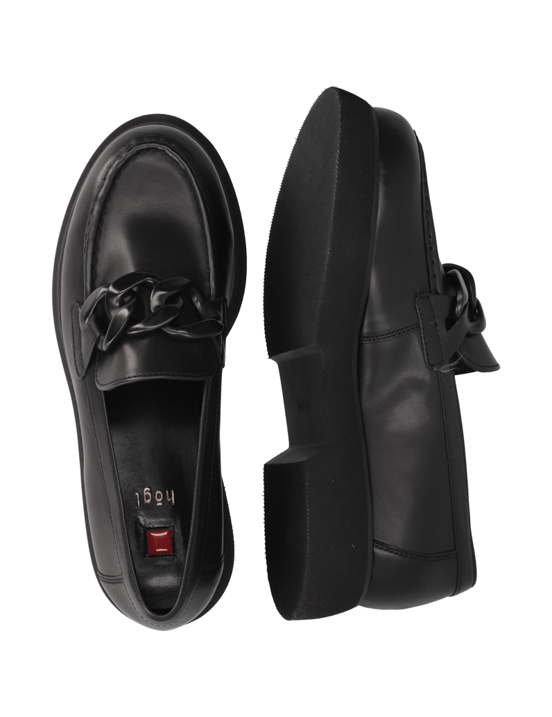 Högl-hladká-kůže-klasické-nazouvací-boty