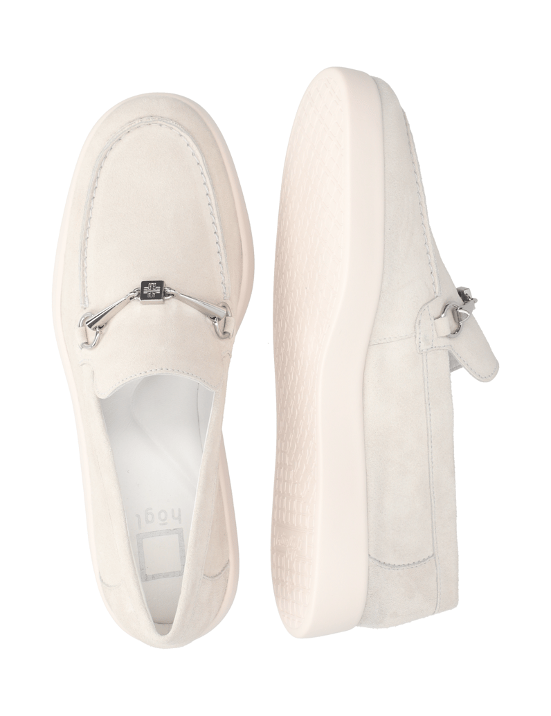 Högl-Veloursleder-Slipper-grau