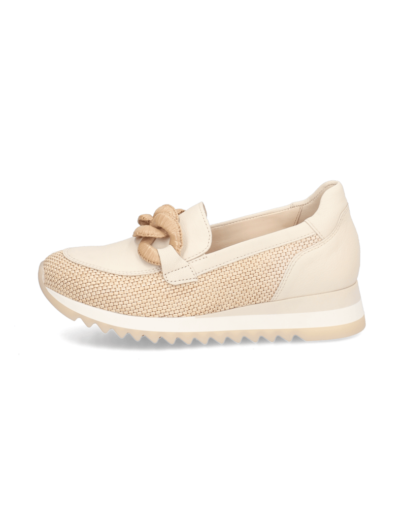 Gabor-hladká-kůže-klasické-nazouvací-boty-šedá