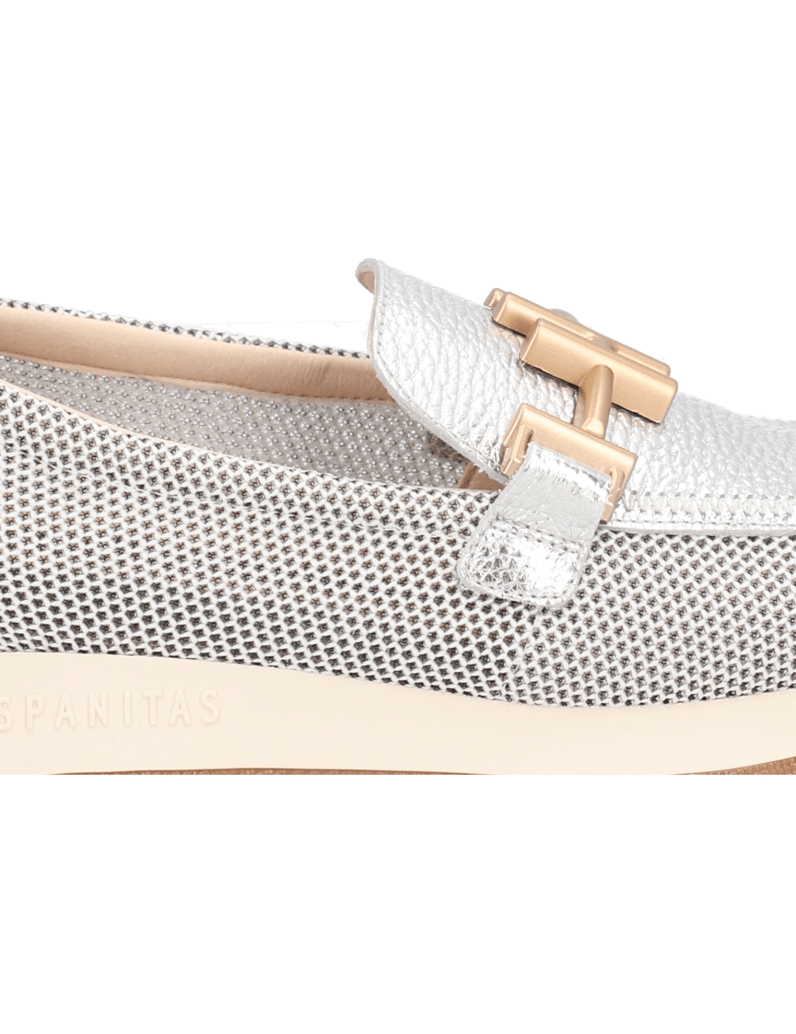 Hispanitas-klasické-nazouvací-boty-stříbrná